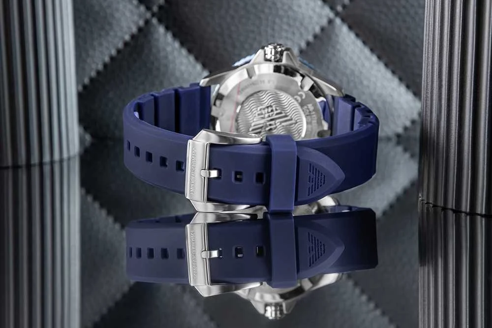 EMPORIO ARMANI World Explorer Solar AR11785 vyriškas laikrodis + DĖŽUTĖ