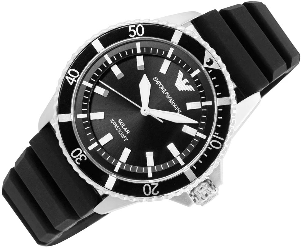 Vyriškas laikrodis Emporio Armani World Explorer Solar AR11788 + BOX