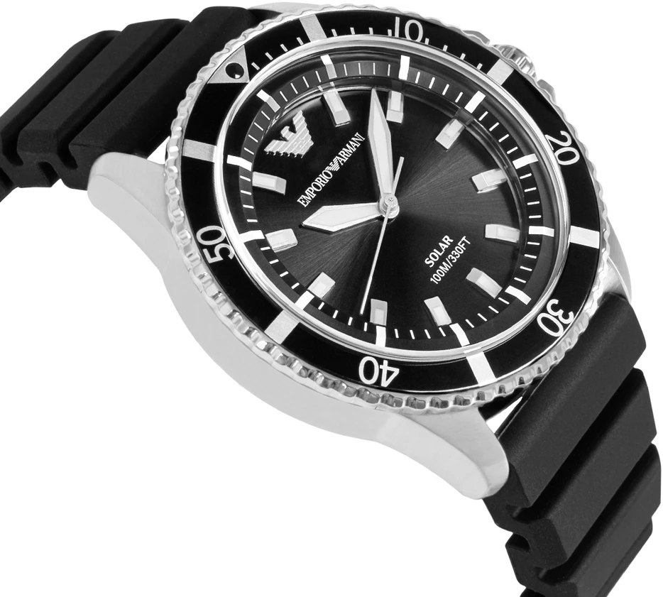 Vyriškas laikrodis Emporio Armani World Explorer Solar AR11788 + BOX