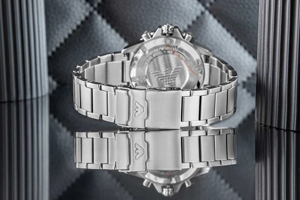 Vyriškas laikrodis EMPORIO ARMANI World Explorer AR11739 + DĖŽUTĖ