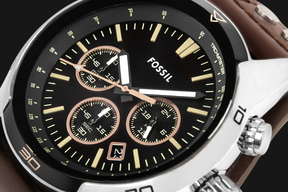 FOSSIL Coachman vyriškas laikrodis CH2891 + BOX