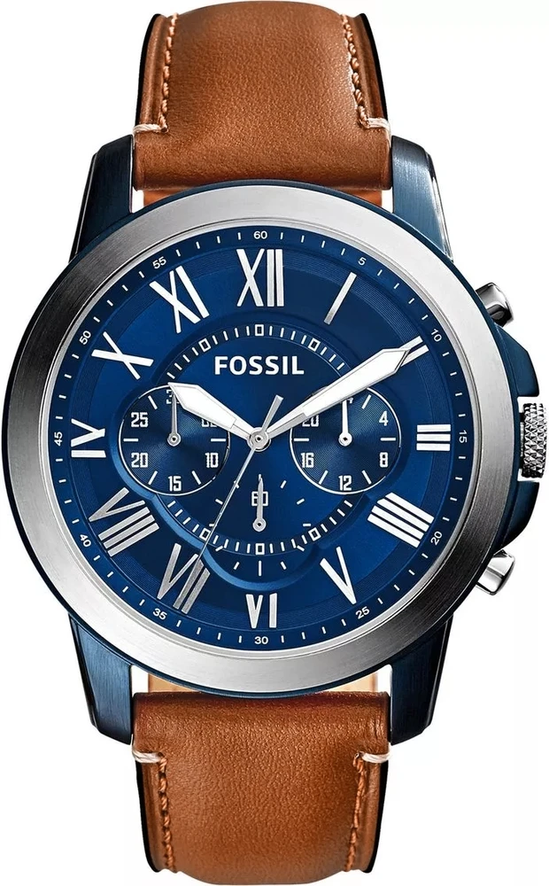 Vyriškas laikrodis FOSSIL Grant Leather FS5151 + BOX