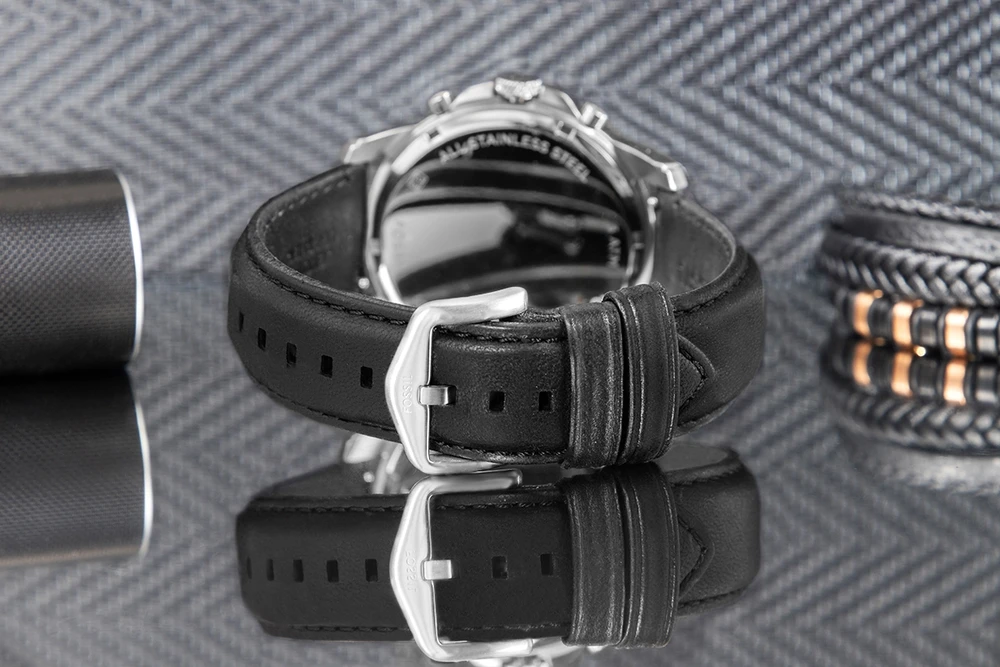 Laikrodis FOSSIL FS4812. Kvarcas, Juoda Spalva. Unisex.