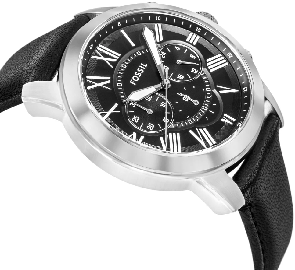 Laikrodis FOSSIL FS4812. Kvarcas, Juoda Spalva. Unisex.