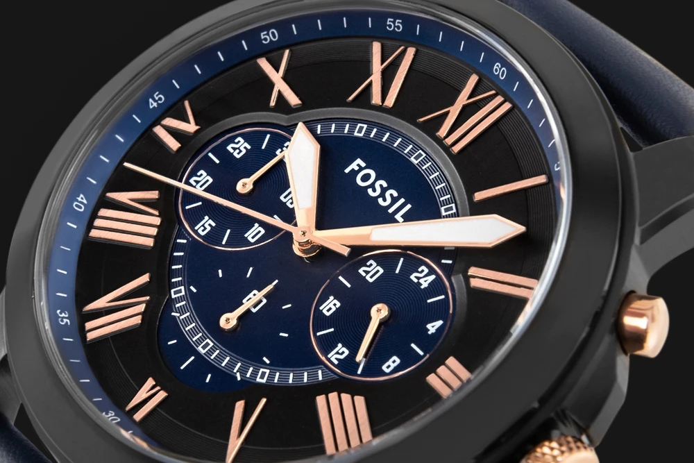 Vyriškas laikrodis FOSSIL Grant Leather FS5061 + BOX