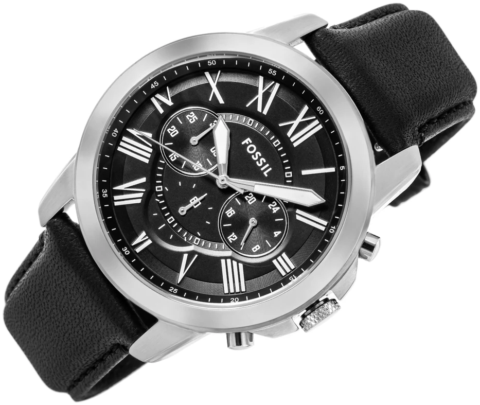 Laikrodis FOSSIL FS4812. Kvarcas, Juoda Spalva. Unisex.