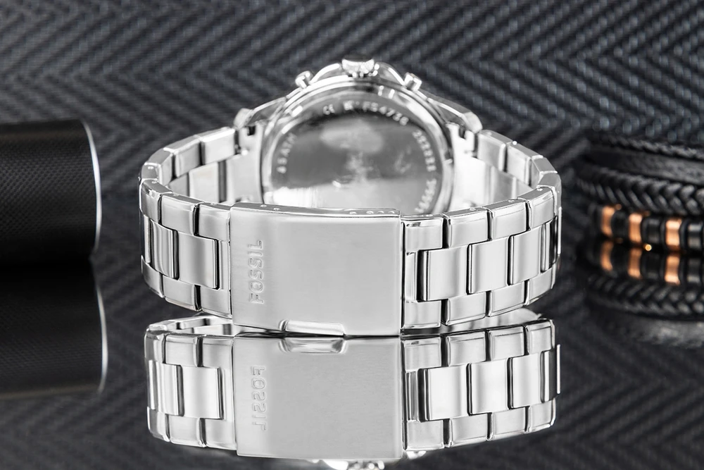 Laikrodis FOSSIL FS4736. Kvarcas, Juoda Spalva. Unisex.