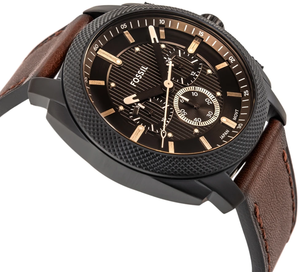 Vyriškas laikrodis FOSSIL Machine Chronograph FS6101 + BOX