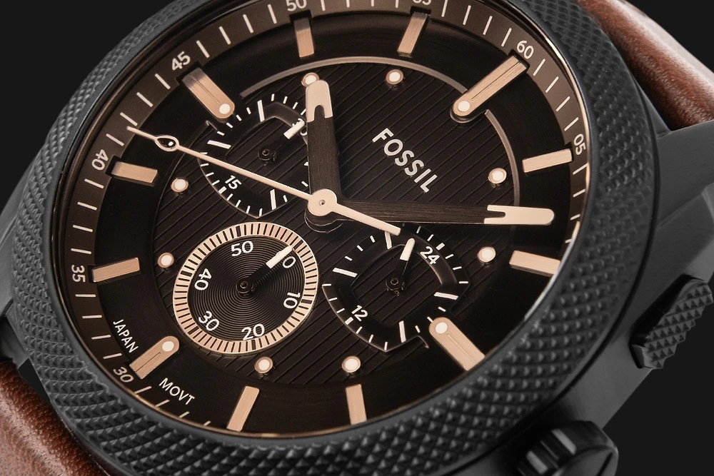 Vyriškas laikrodis FOSSIL Machine Chronograph FS6101 + BOX