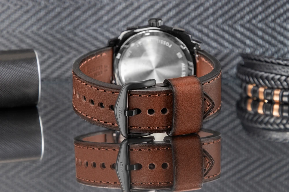 Vyriškas laikrodis FOSSIL Machine Chronograph FS6101 + BOX