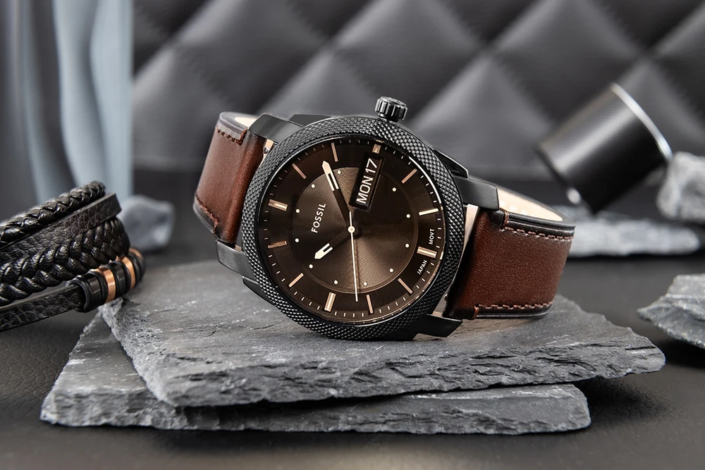 Vyriškas laikrodis FOSSIL Machine FS5901 + BOX