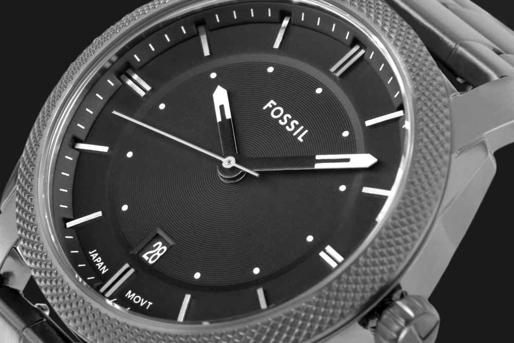 Vyriškas laikrodis FOSSIL Machine Pilkas FS4774 + BOX
