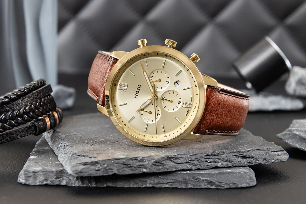 Vyriškas laikrodis FOSSIL Neutra Chronograph FS6113 + BOX