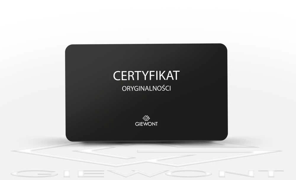 Vyriškas laikrodis Giewont Chronograph Safyro Rudas Juodas GW8720-A1