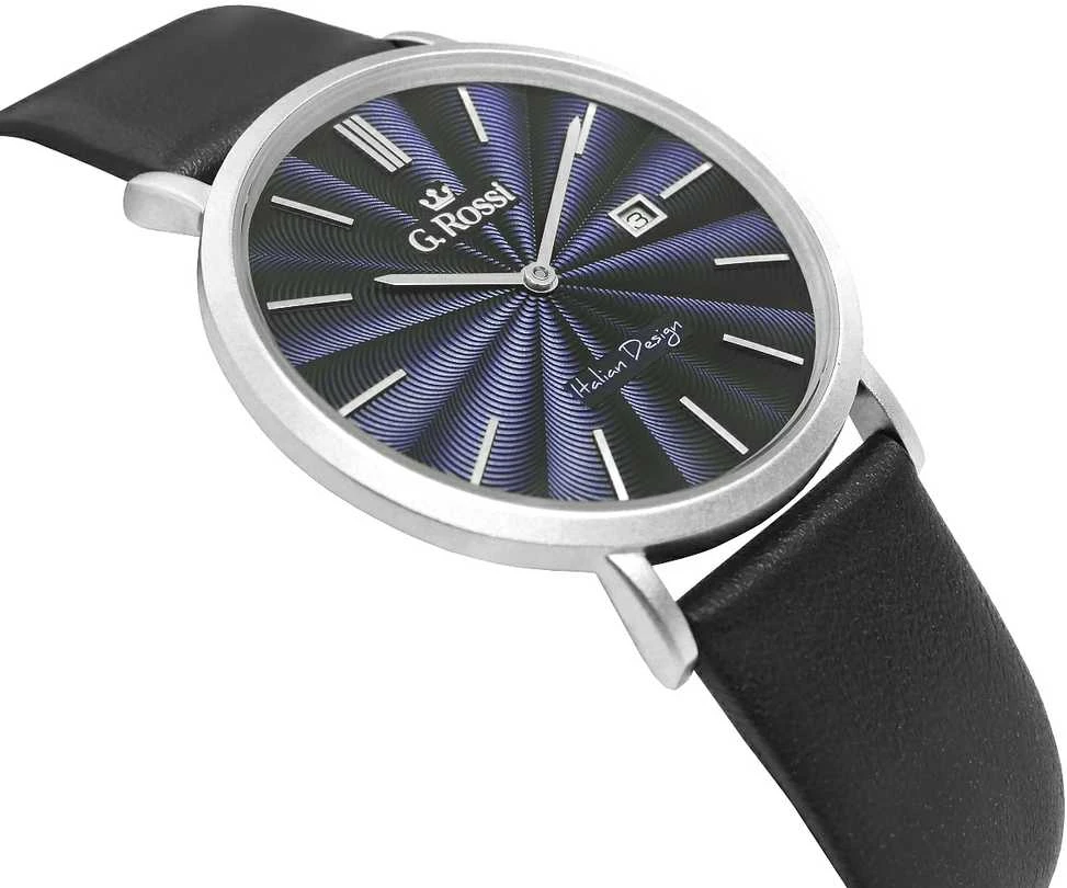 Laikrodis vyrams G. ROSSI - 10853A - SLIM (zg184b) + dėžutė