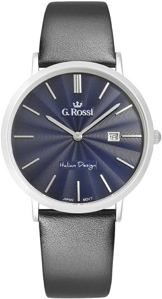 Laikrodis vyrams G. ROSSI - 10853A - SLIM (zg184b) + dėžutė