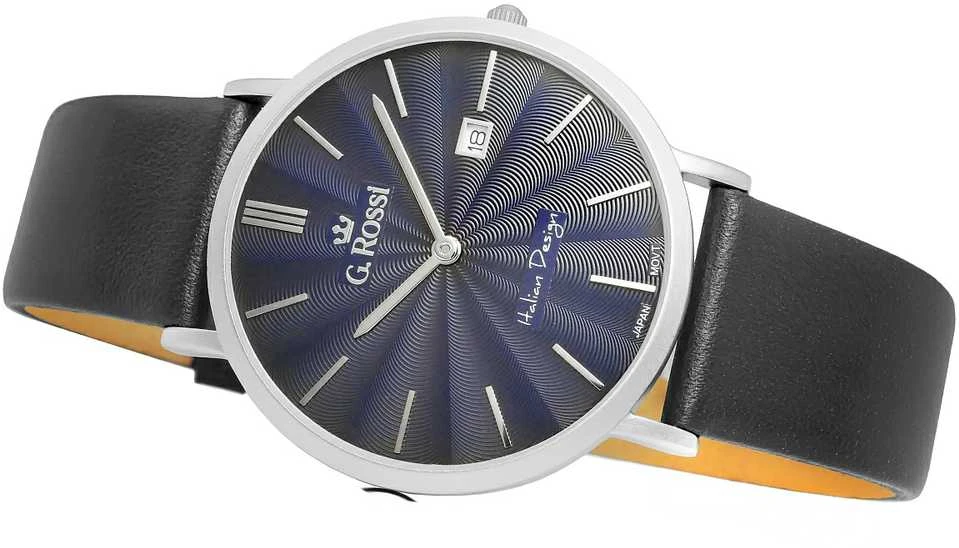 Laikrodis vyrams G. ROSSI - 10853A - SLIM (zg184b) + dėžutė