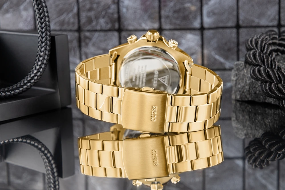 Vyriškas laikrodis Guess Sport Arthur Chronograph GW1058G2 + dėžutė