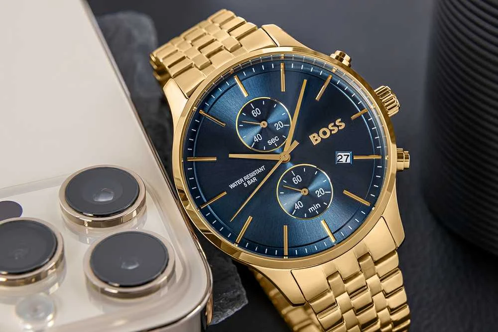 Laikrodis HUGO BOSS MEN'S WATCH 1513841 - ASSOCIATE (zh026c)