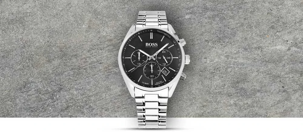 HUGO BOSS vyriškas laikrodis 1513871 CHAMPION (zh052h)