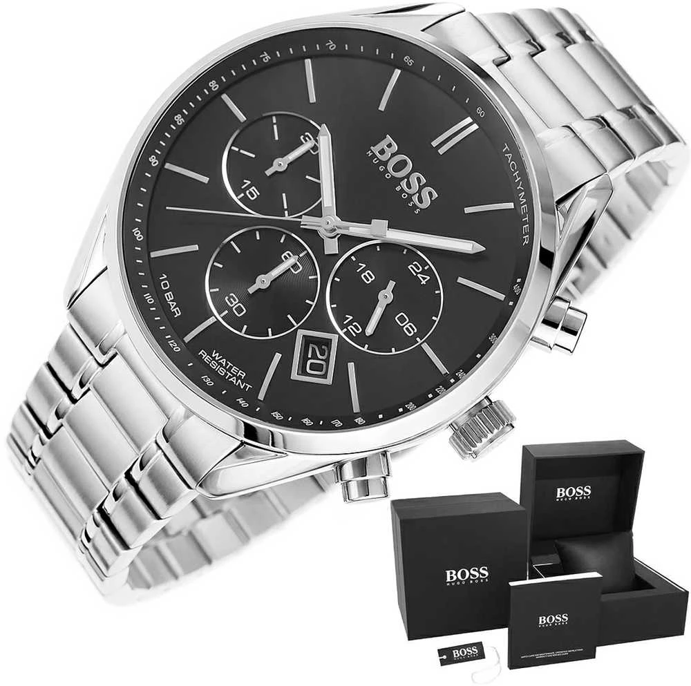 HUGO BOSS vyriškas laikrodis 1513871 CHAMPION (zh052h)