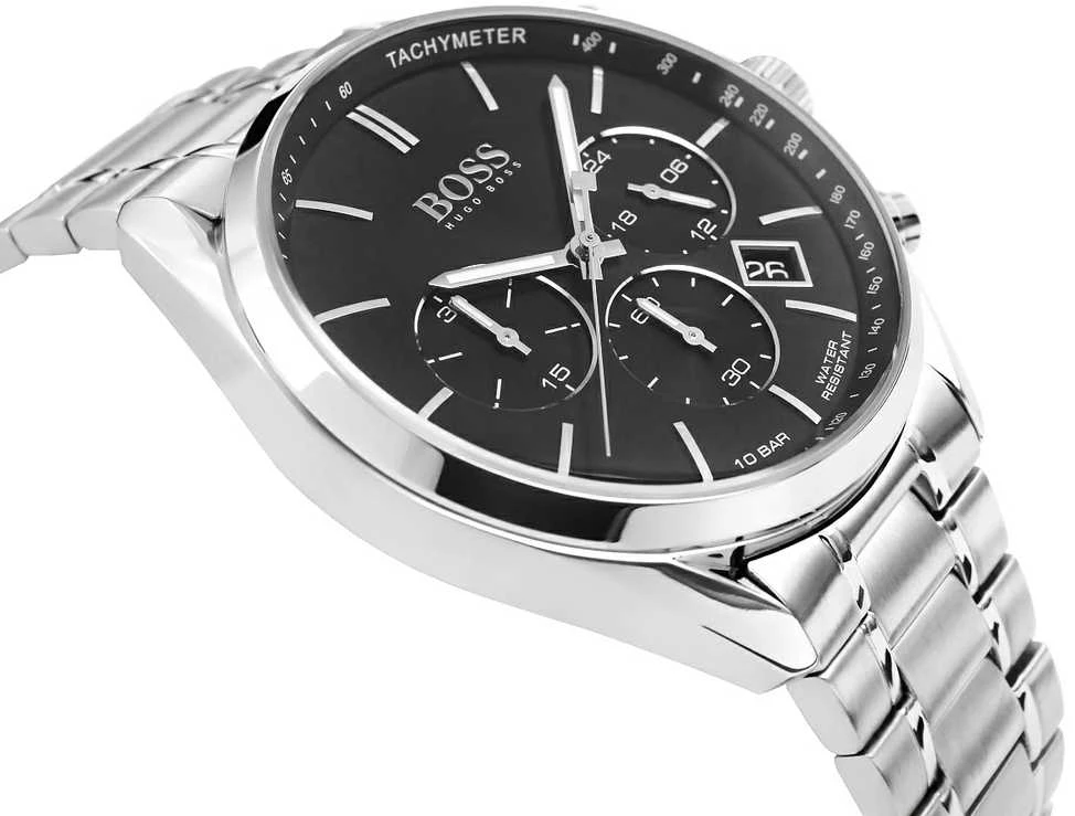 HUGO BOSS vyriškas laikrodis 1513871 CHAMPION (zh052h)