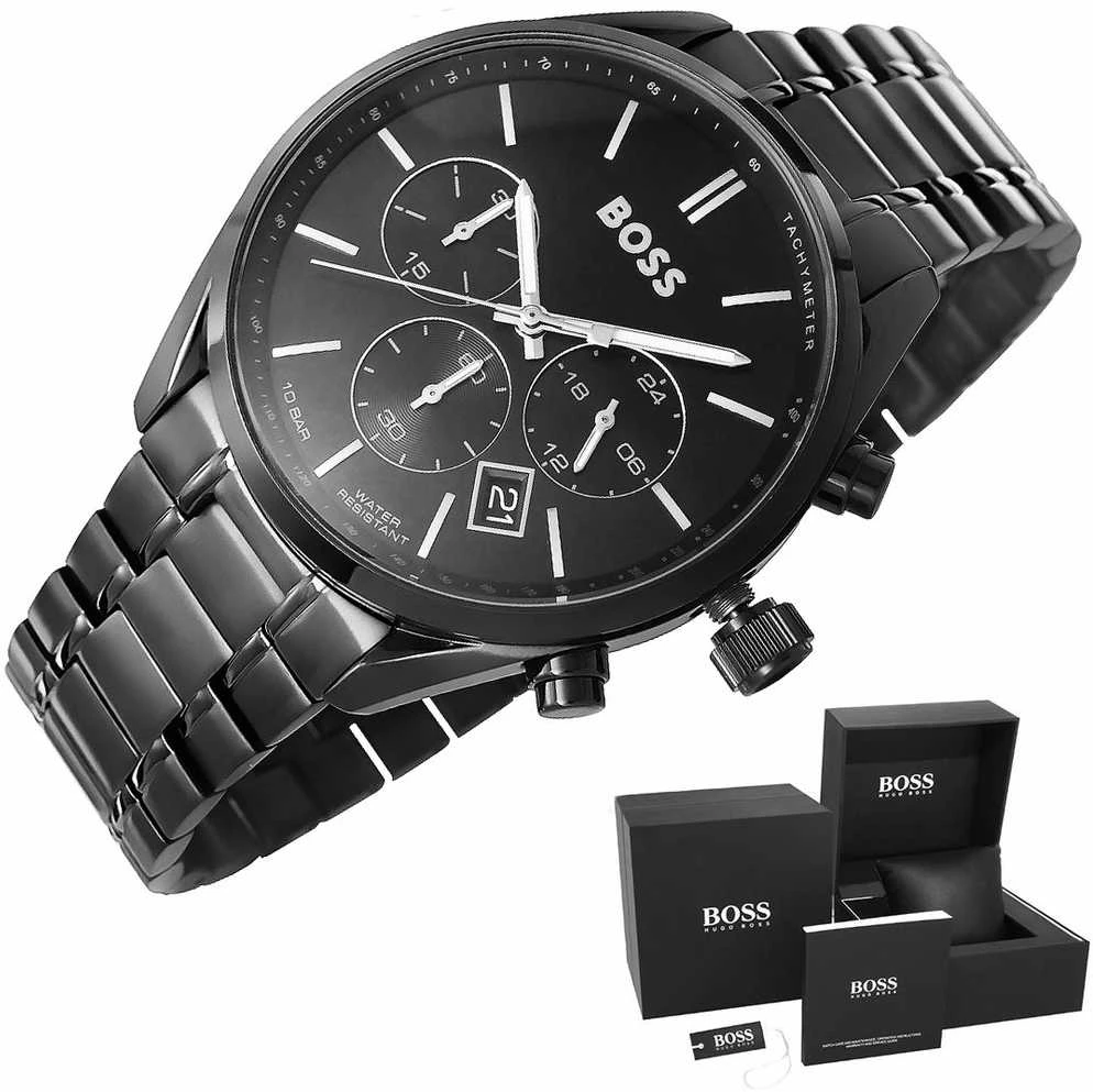 HUGO BOSS vyriškas laikrodis 1513871 CHAMPION (zh052h)