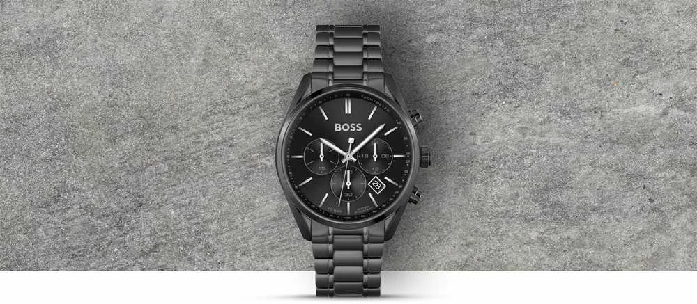 HUGO BOSS vyriškas laikrodis 1513871 CHAMPION (zh052h)