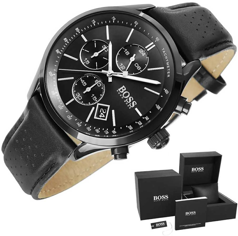 VYRIŠKAS LAIKRODIS HUGO BOSS 1513474 Grand Prix (zh043a)