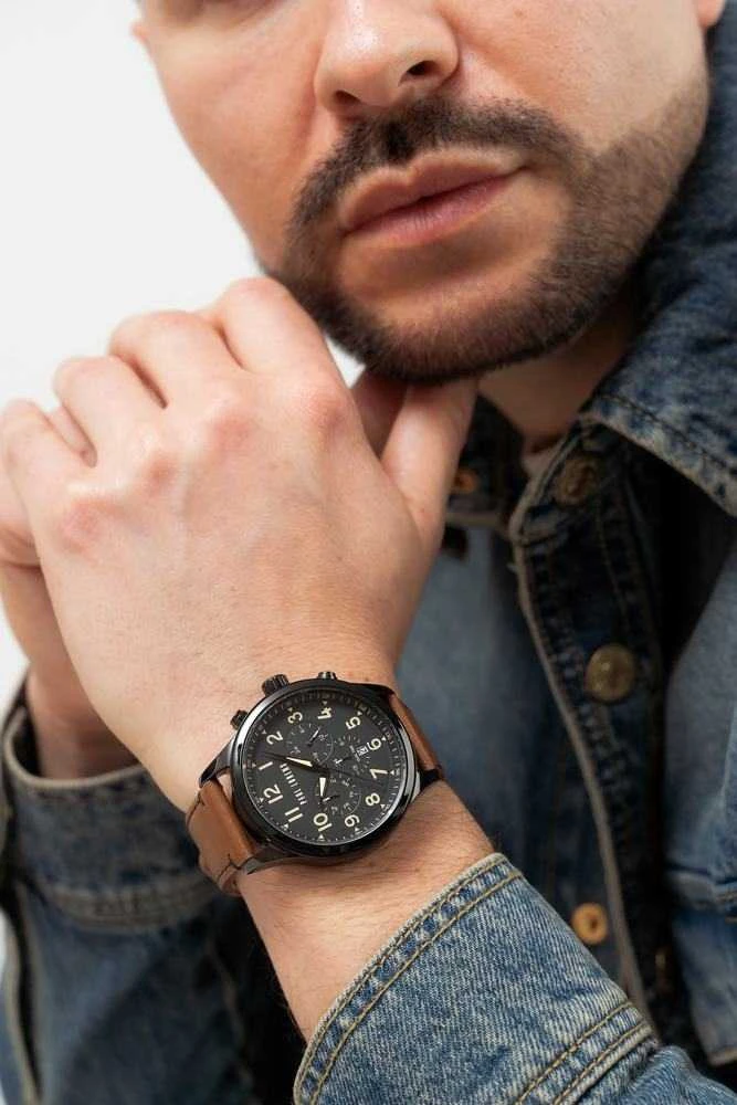 Laikrodis PAUL LORENS MALE WATCH - PL20011A-1B3 (zg378d) + BOX