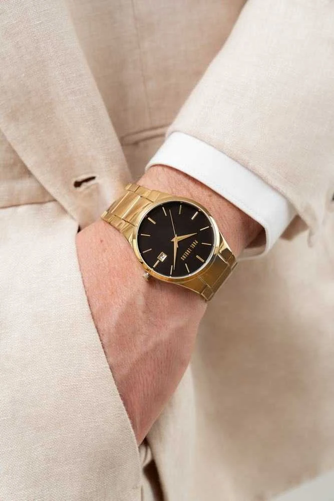 PAUL LORENS MALE WATCH - PL20015B-1D1 (zg381b) + BOX