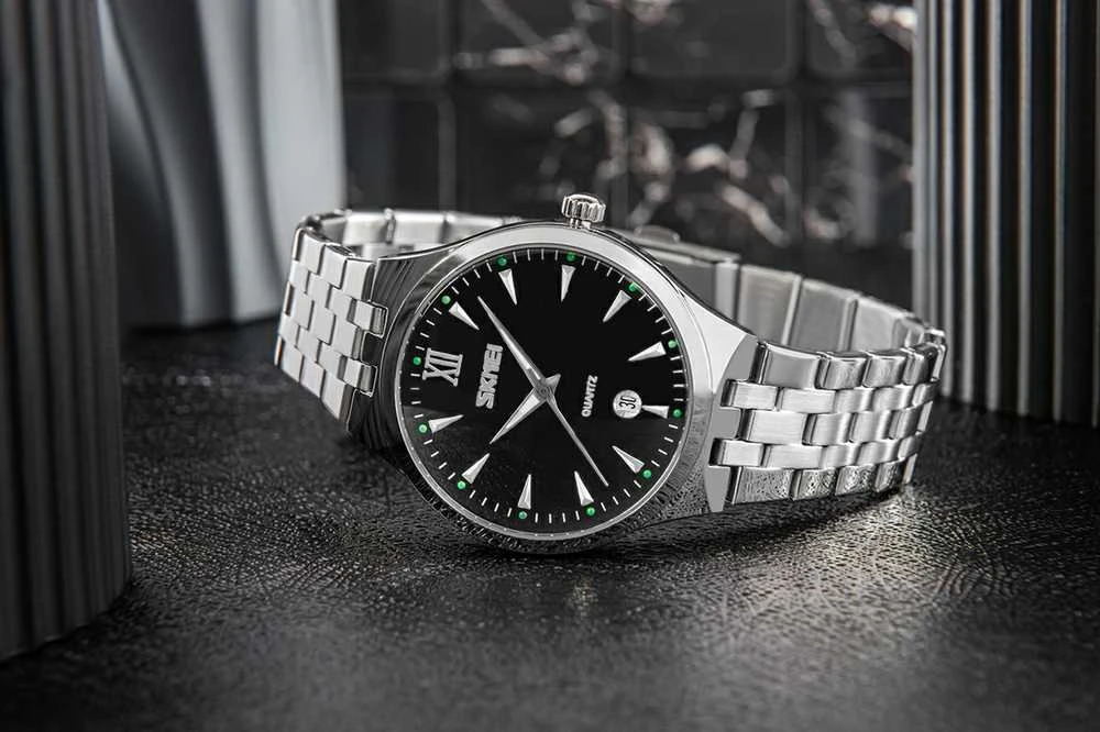 Skmei 9071BK-B Vyriškas laikrodis + Dėžutė