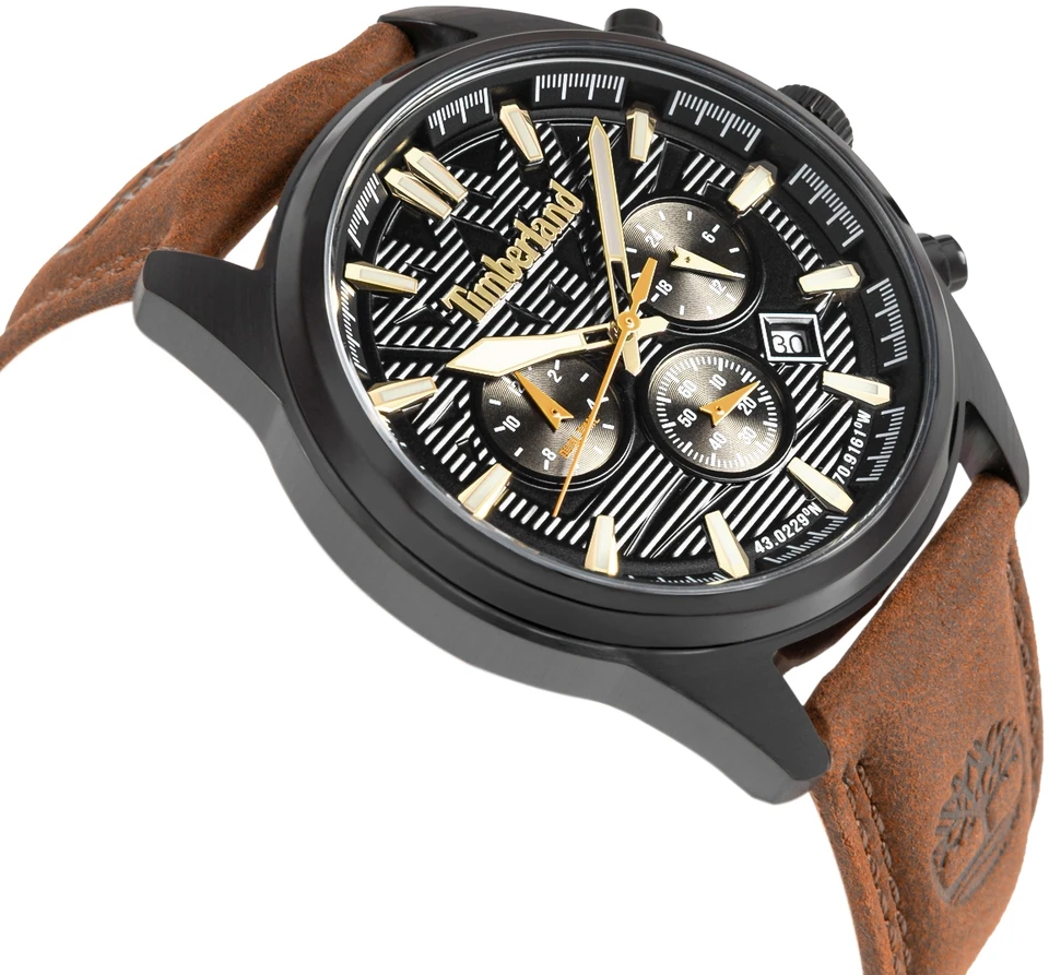 Vyriškas laikrodis TIMBERLAND Northbridge Dual Time TDWGF0009603 + BOX