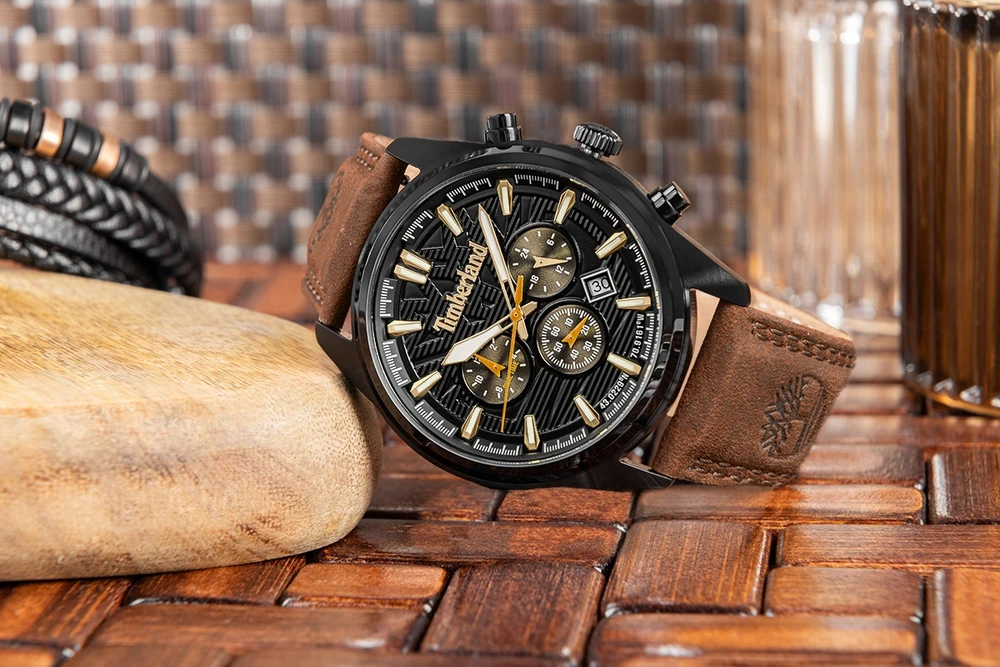 Vyriškas laikrodis TIMBERLAND Northbridge Dual Time TDWGF0009603 + BOX