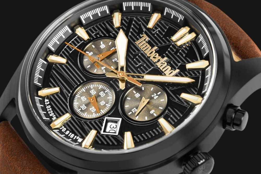 Vyriškas laikrodis TIMBERLAND Northbridge Dual Time TDWGF0009603 + BOX
