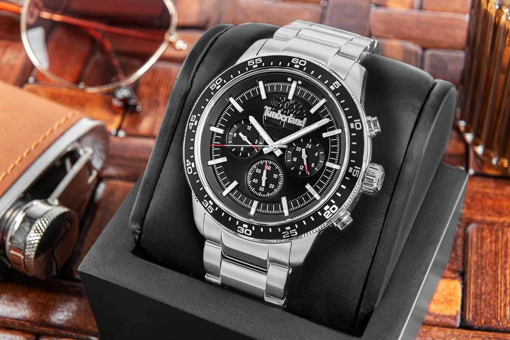 Vyriškas laikrodis TIMBERLAND Parkman Dual Time TDWGK0041302 + BOX
