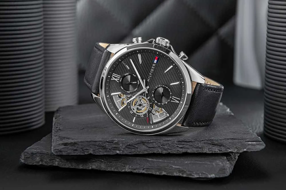 Tommy Hilfiger Baker Open Heart 1710644 vyriškas laikrodis + BOX