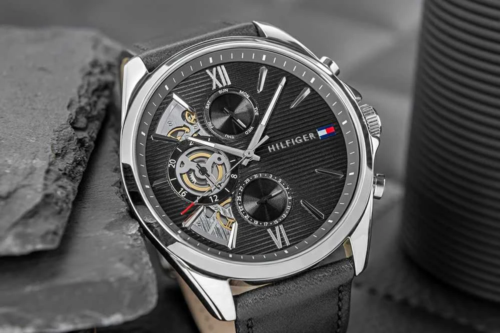 Tommy Hilfiger Baker Open Heart 1710644 vyriškas laikrodis + BOX