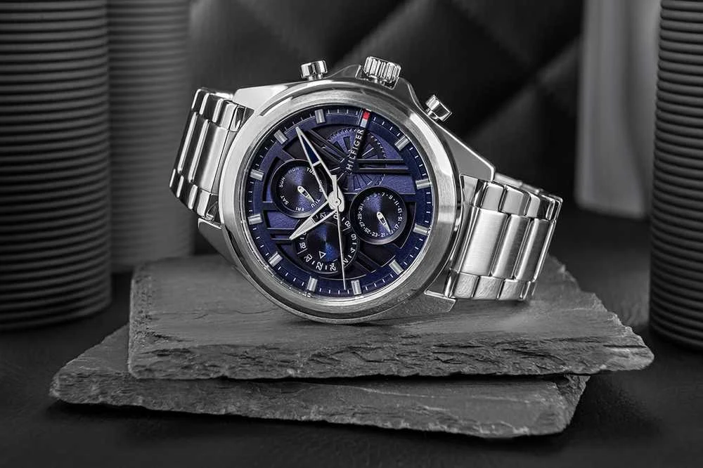 Tommy Hilfiger Jax Vyriškas Laikrodis 1710656 + DĖŽUTĖ