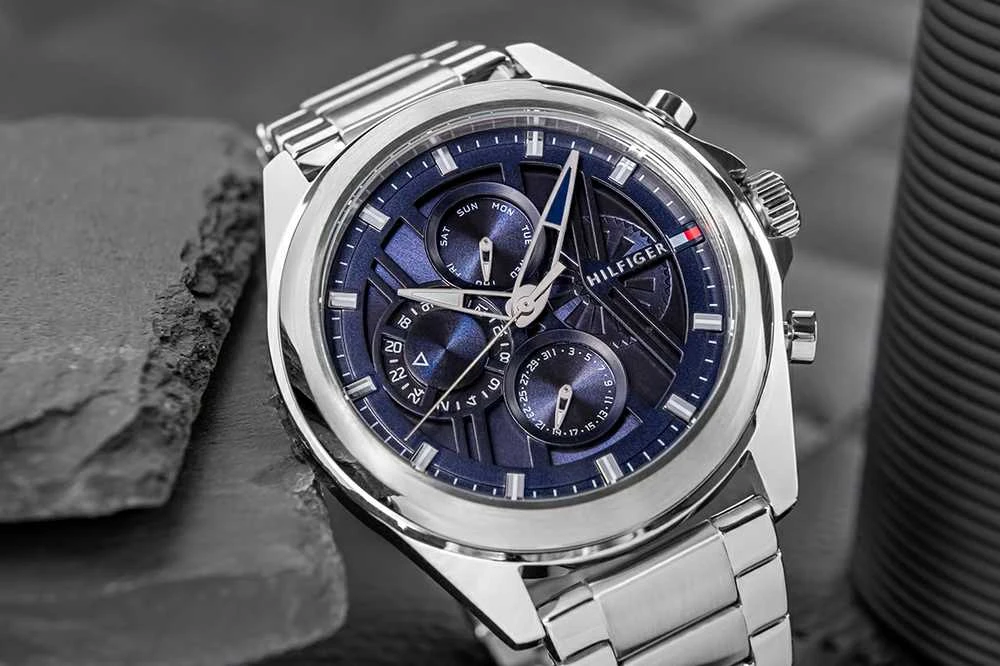 Tommy Hilfiger Jax Vyriškas Laikrodis 1710656 + DĖŽUTĖ