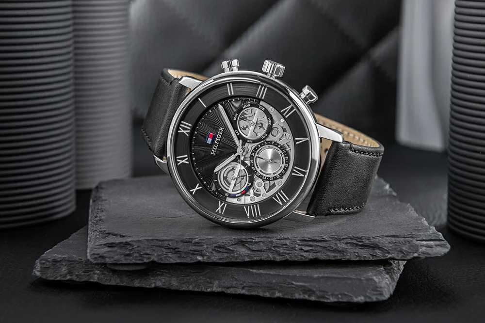 Laikrodis TOMMY HILFIGER MEN'S WATCH 1710565 Legend (zf107c) + BOX