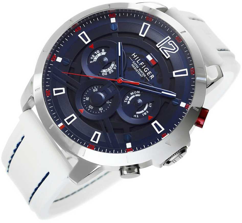 Laikrodis TOMMY HILFIGER 1792148. Kvarcas, Spalva mėlyna. Žmogus.