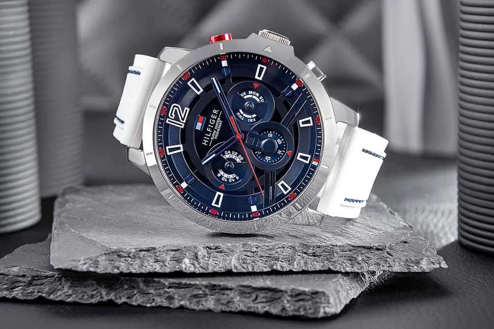 Laikrodis TOMMY HILFIGER 1792148. Kvarcas, Spalva mėlyna. Žmogus.