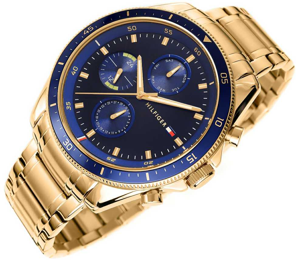 Laikrodis TOMMY HILFIGER PARKER MEN'S WATCH 1791834 (zf052b) + BOX