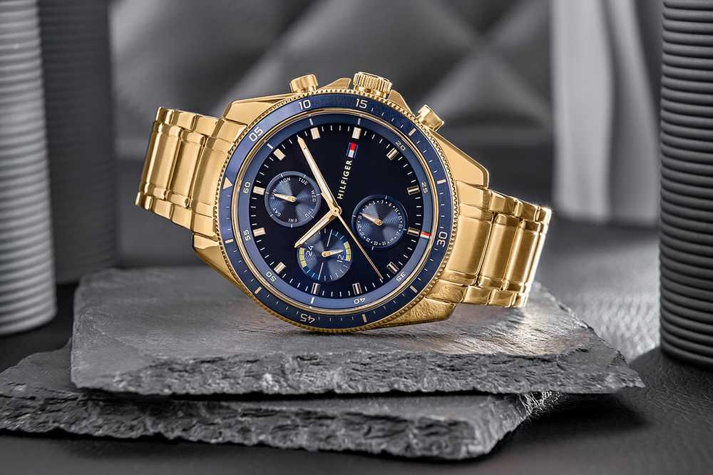 Laikrodis TOMMY HILFIGER PARKER MEN'S WATCH 1791834 (zf052b) + BOX