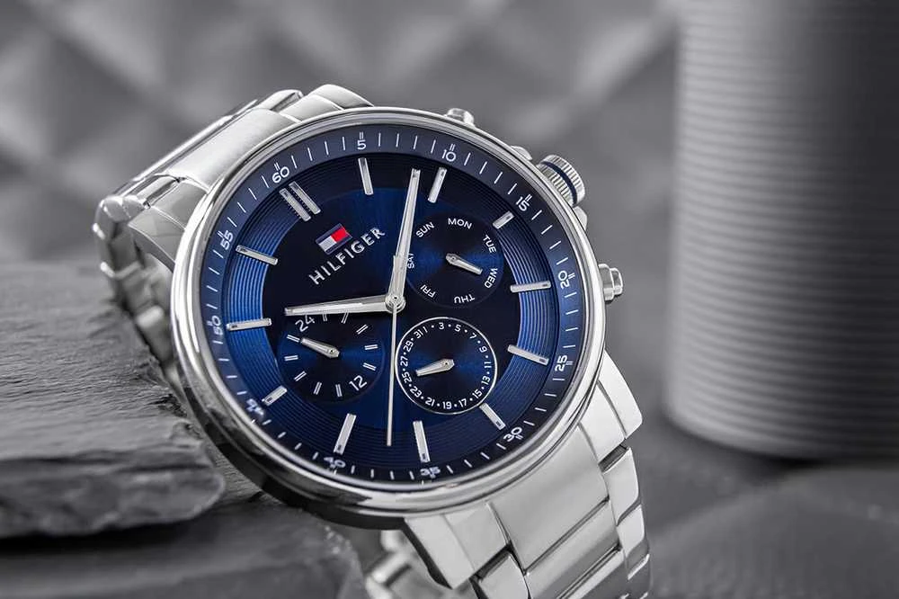 TOMMY HILFIGER TYSON VYRIŠKAS LAIKRODIS 1710588 (zf100a) + DĖŽĖ