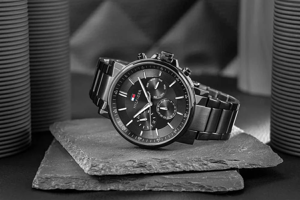 Vyriškas laikrodis TOMMY HILFIGER TYSON 1710590 (zf100c) + BOX