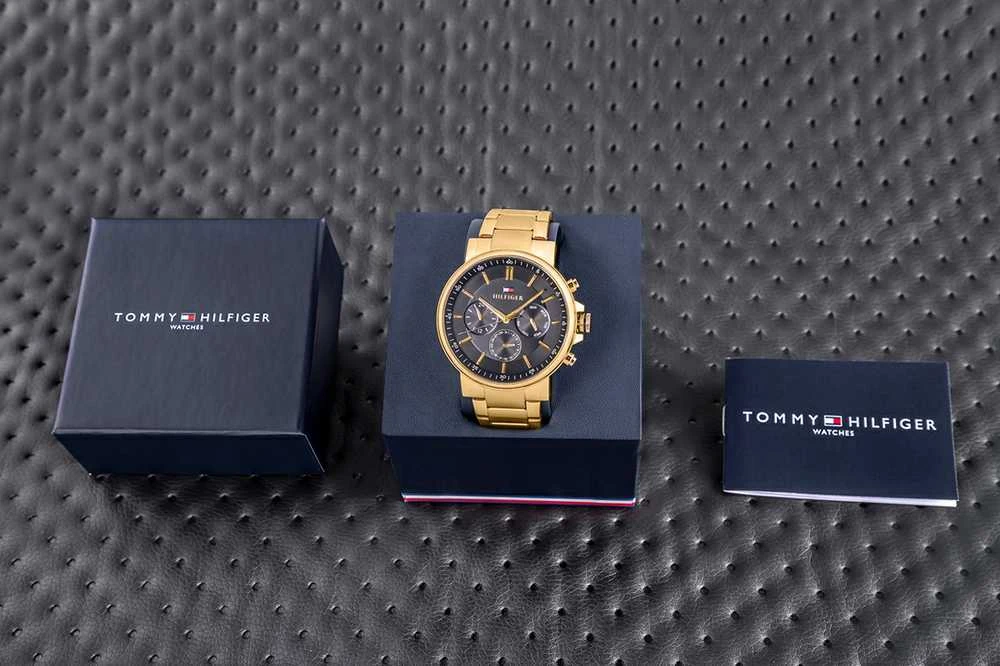 Laikrodis TOMMY HILFIGER TYSON MEN'S WATCH 1710589 (zf100b) + BOX