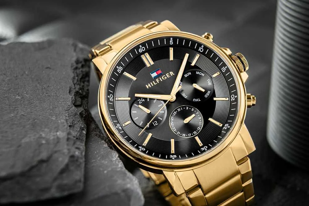 Laikrodis TOMMY HILFIGER TYSON MEN'S WATCH 1710589 (zf100b) + BOX