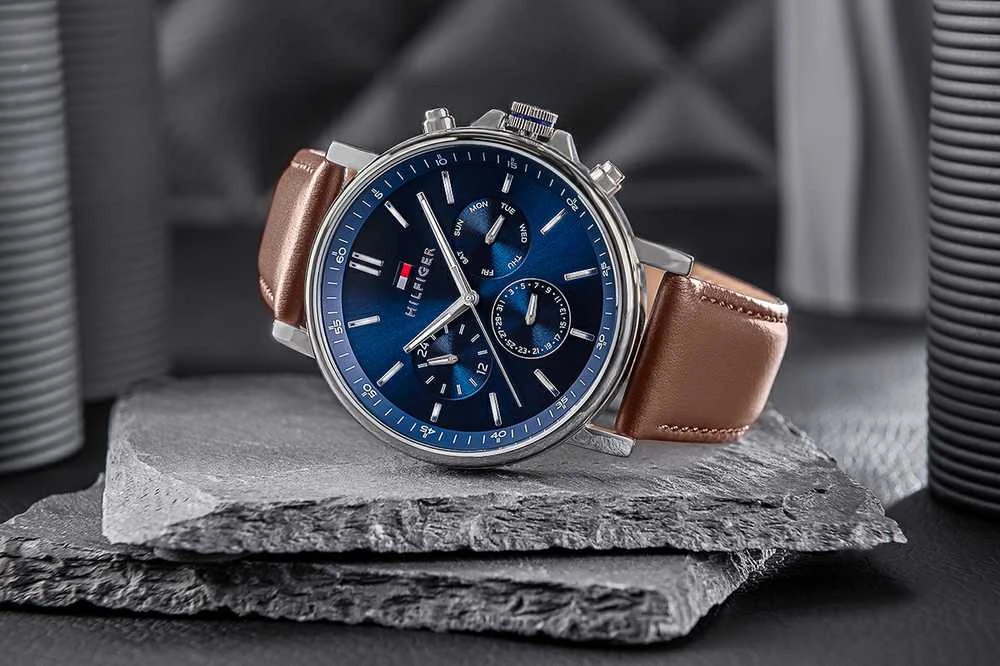 Vyriškas laikrodis TOMMY HILFIGER TYSON 1710585 (zf100f) + BOX